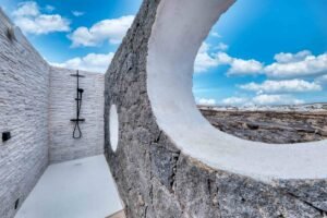 Villa Tahiche ducha exterior